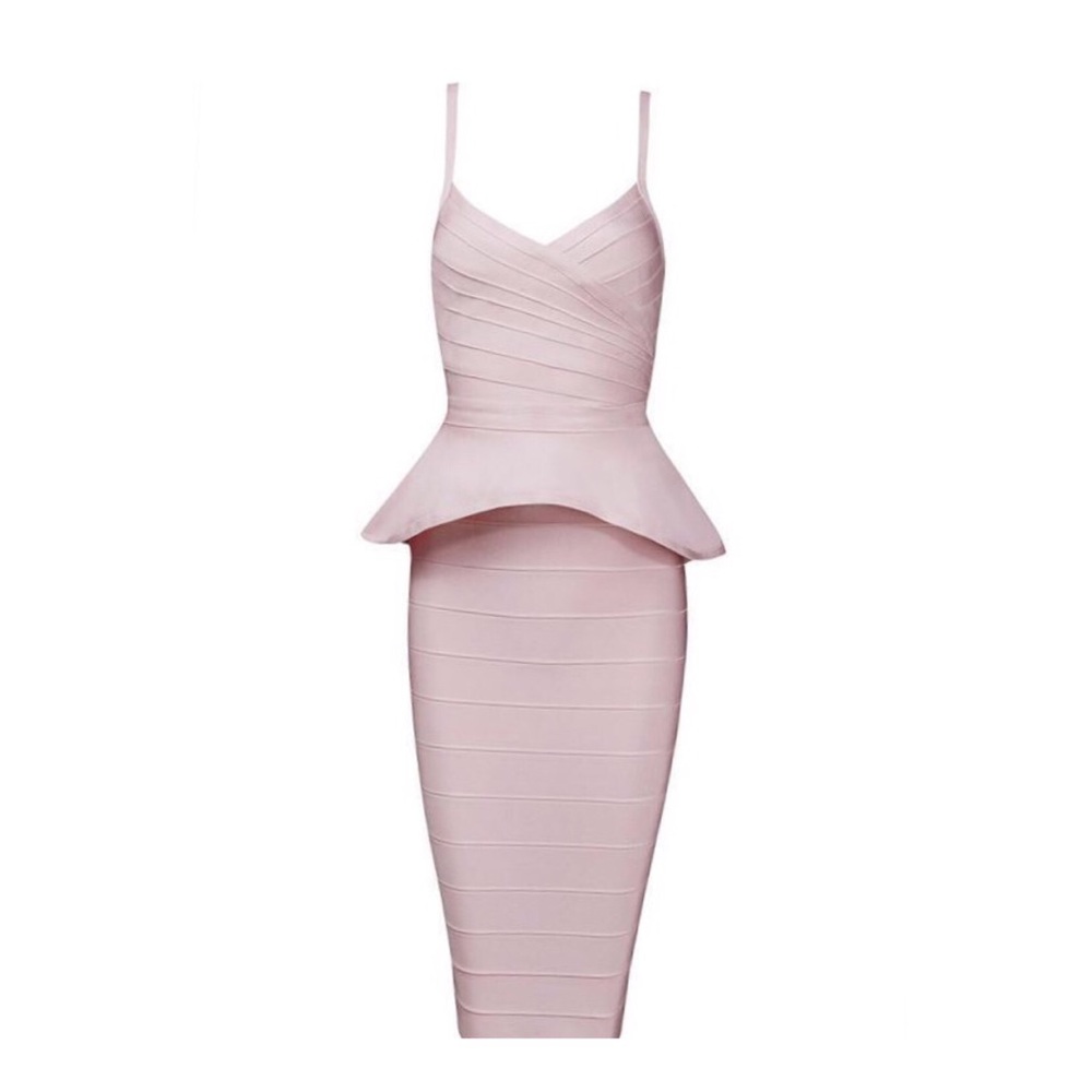 2 piece bandage dress set